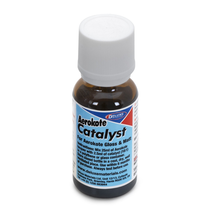 Aerokote Gloss Catalyst 15ml in the group Catalog / Brands / D / Deluxe Materials / Adhesives at Minicars Hobby Distribution AB (DL-BD47)