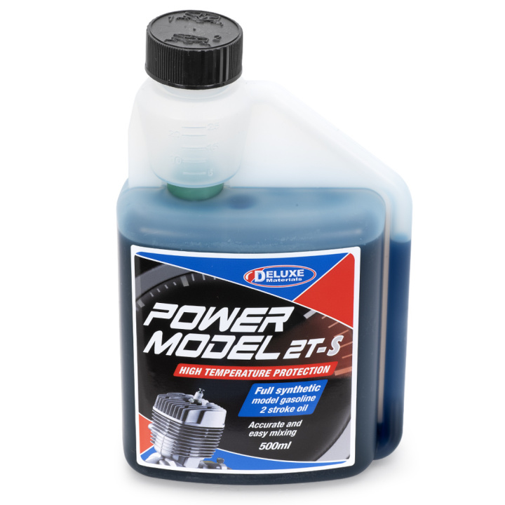 PowerModel 2T-S Synthetic Oil 500ml in the group Catalog / Brands / D / Deluxe Materials / Adhesives at Minicars Hobby Distribution AB (DL-LU01)