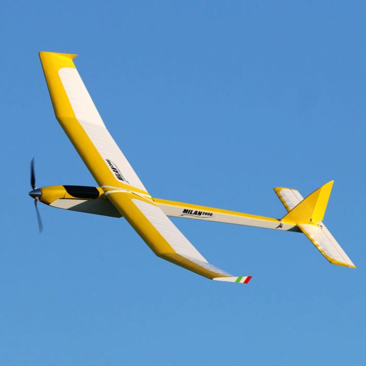 Milan 2000 Electric Glider Byggsats 2M i gruppen Katalog / Modeller R/C / Flygplan / Flygplan Byggsatser hos Minicars Hobby Distribution AB (DPRTN0007)