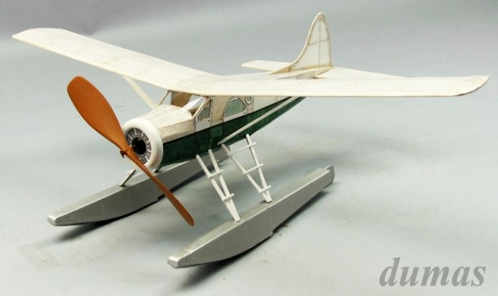 DH-2 Beaver 457mm Träbyggsats i gruppen Katalog / Fabrikat / D / Dumas / Flygmodeller hos Minicars Hobby Distribution AB (DU0230)