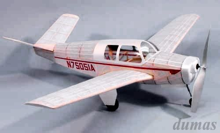 Bonanza Model 35 762mm Träbyggsats i gruppen Katalog / Fabrikat / D / Dumas / Flygmodeller hos Minicars Hobby Distribution AB (DU0318)