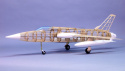 F-105 Thunderchief 394mm Träbyggsats