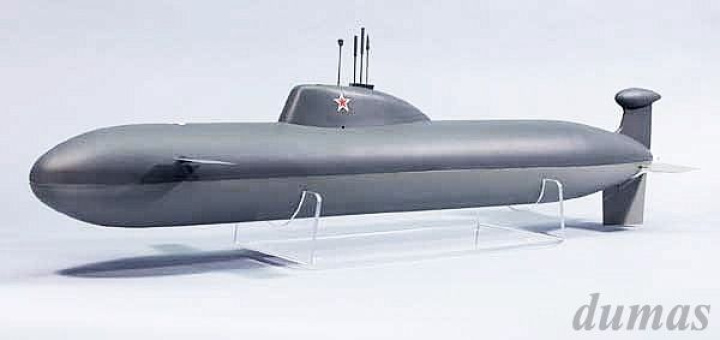 Akula U-Båt 838mm Byggsats i gruppen Katalog / Fabrikat / D / Dumas / Båtmodeller hos Minicars Hobby Distribution AB (DU1246)