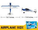 Sport Cub 500 4CH Gyro 500mm RTF Blue