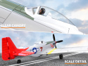 P51D Mustang 4CH Gyro 400mm RTF