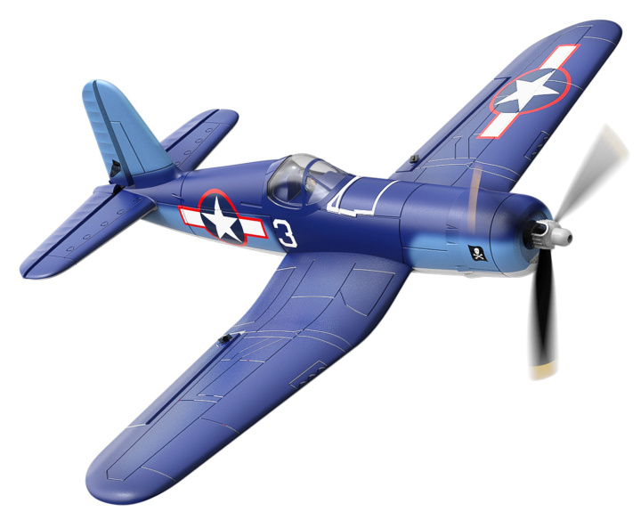 F4U Corsair V2 4CH Gyro 400mm RTF in der Gruppe Katalog / Modelle R/C / Flugzeug / Airplane RTF bei Minicars Hobby Distribution AB (EXA76108RB)