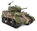 M5A1 Stuart RC Tank 1/16 Red