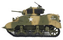 M5A1 Stuart RC Tank 1/16 Yellow