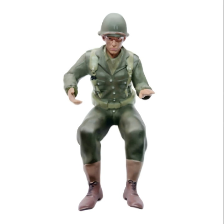 Förare Soldat Willys MB i gruppen Katalog / Tillbehör & Delar / Reservdelar hos Minicars Hobby Distribution AB (EXAC0116016)