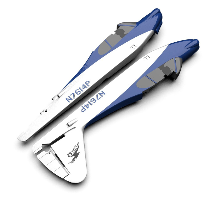 Fuselage Sport Cub 500 Blue in the group Catalog / Accessories & Parts / Spare Parts / Airplane at Minicars Hobby Distribution AB (EXP7610401B)