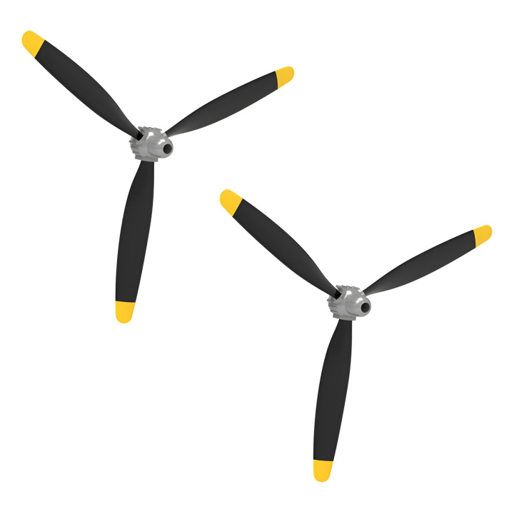 Propeller Full Set 3-blade F4U Corsair V2 (2) in the group Catalog / Accessories & Parts / Spare Parts / Airplane at Minicars Hobby Distribution AB (EXP7610805)