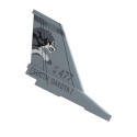 Tail Fin F16 Brushed 340mm