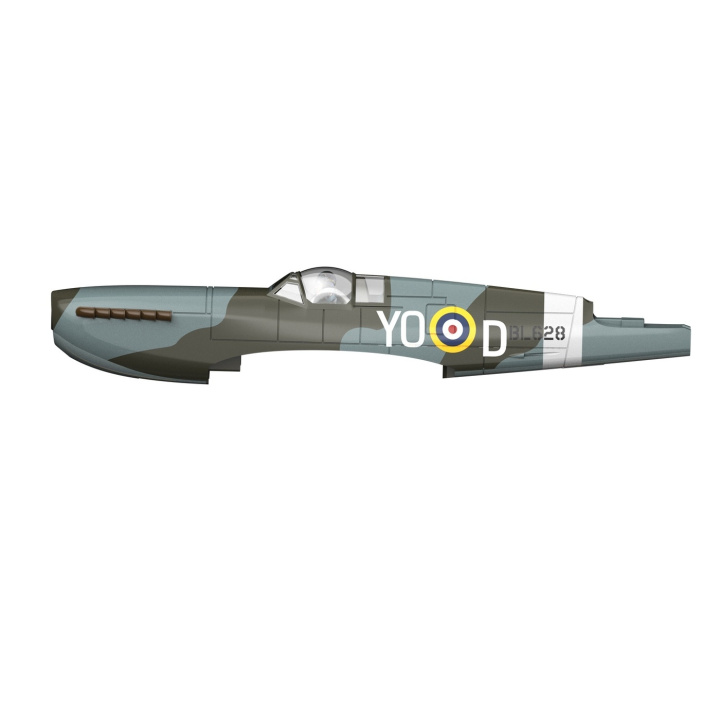 Fuselage Spitfire Grey in the group Catalog / Accessories & Parts / Spare Parts / Airplane at Minicars Hobby Distribution AB (EXP7611201V2B)