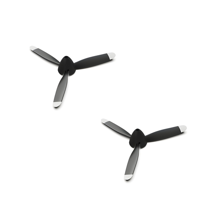 Propeller Komplett Set 3-bladig FW190 400mm (2) i gruppen Katalog / Tillbehör & Delar / Reservdelar / Flygplan hos Minicars Hobby Distribution AB (EXP7611704)