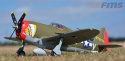 P-47G Razorback 980 PNP EPO Grön High-Speed* UTGÅTT