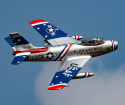 F-86 Sabre 1220mm (80mm Fläkt) PNP Blå