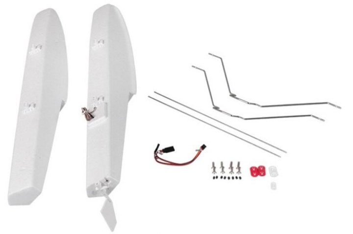 Pontoner Set Super EZ/J3 Cub V3 1400mm i gruppen Katalog / Fabrikat / F / FMS / Reservdelar hos Minicars Hobby Distribution AB (FMSFLT004)