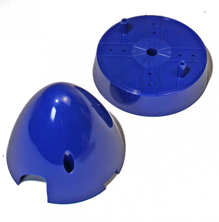 Spinner/nav P51 Big blå* Utgått i gruppen Katalog / Övrigt / Kyrkogård hos Minicars Hobby Distribution AB (FMSFP106B)