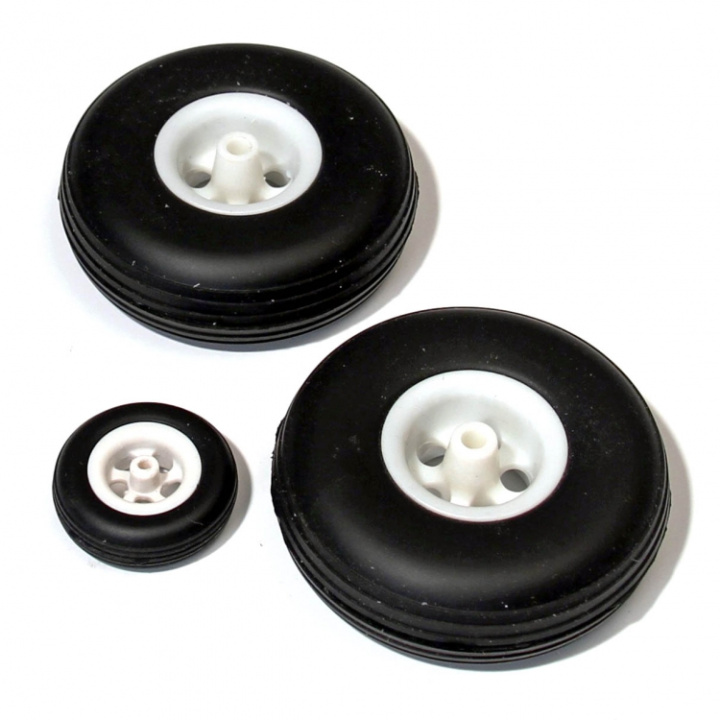 Hjul set Big F4U i gruppen Katalog / Fabrikat / F / FMS / Reservdelar hos Minicars Hobby Distribution AB (FMSMC304)