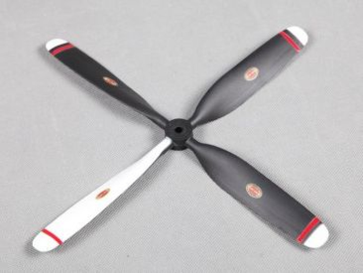 Propeller 10,5x8 4-Bladig (F2G 1100mm) i gruppen Katalog / Övrigt / Kyrkogård hos Minicars Hobby Distribution AB (FMSPROP029)