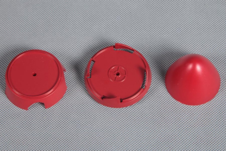 Spinner 800mm P51 V2 Red Tail FMS i gruppen Katalog / Fabrikat / F / FMS / Spinner & Adapters hos Minicars Hobby Distribution AB (FMSSC106RT)