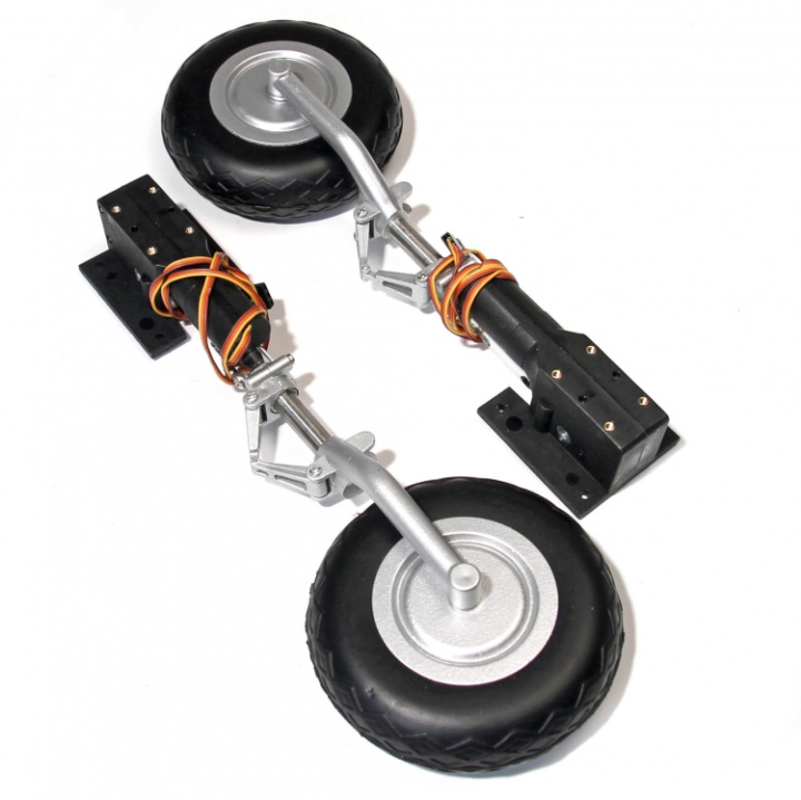 Huvudlandställ P51D (1400) i gruppen Katalog / Fabrikat / F / FMS / Reservdelar hos Minicars Hobby Distribution AB (FMSSU117)