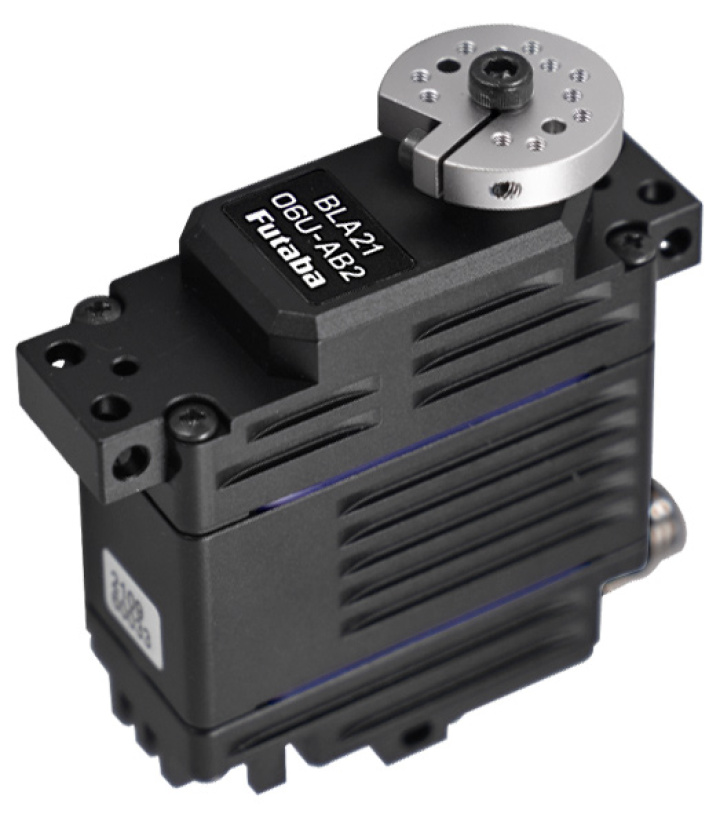 BLA21-06U-AB2 Industriservo BL 48x21x51mm 7,4V/48kg/cm i gruppen Katalog / Fabrikat / F / Futaba / Servon hos Minicars Hobby Distribution AB (FP05300068-1)