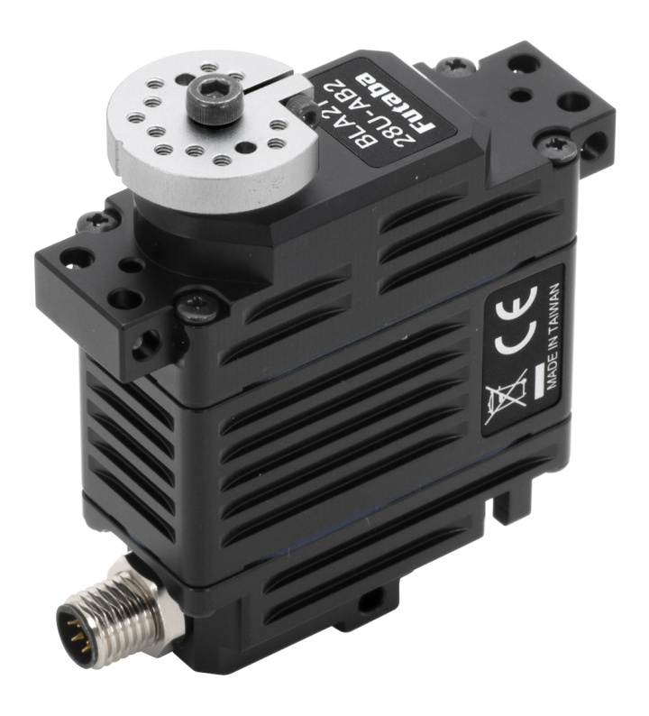 BLA21-28U-AB2 Industriservo BL 48x21x51.5mm 28V/46kg/cm i gruppen Katalog / Fabrikat / F / Futaba / Servon hos Minicars Hobby Distribution AB (FP05300070-1)