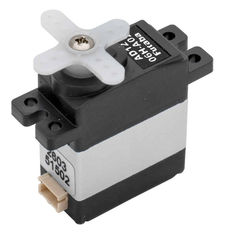 AD12-06H-A02 Industriservo 23x11,8x28,6mm 7,4V/3kg/cm i gruppen Katalog / Fabrikat / F / Futaba / Servon hos Minicars Hobby Distribution AB (FP05300080-3)