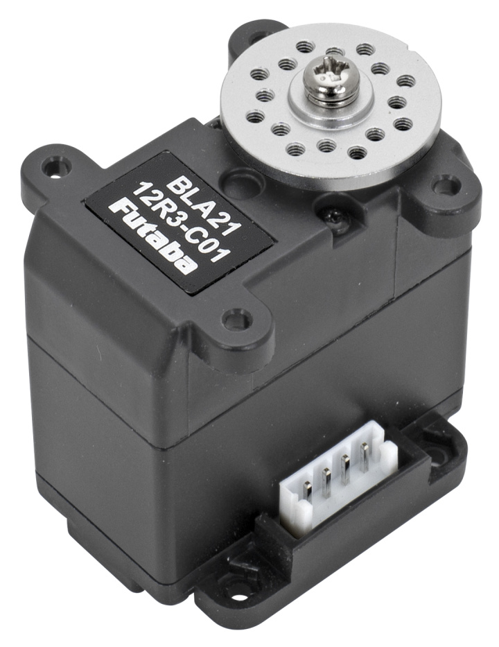 BLA21-12R3-C01 Industrial Servo BL 40.5x33x41.8mm 12V/10kg/cm in the group Catalog / Brands / F / Futaba / Servos at Minicars Hobby Distribution AB (FP05400020-3)