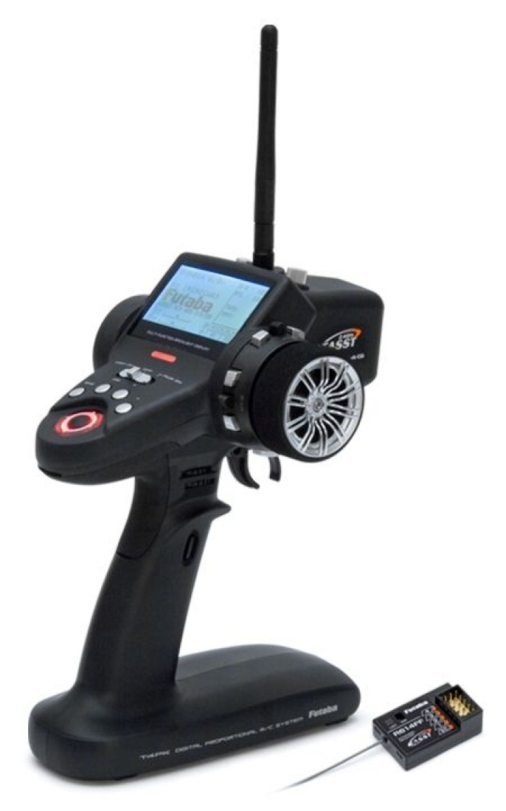 T4PKS rattradio FASST R614FF UTGÅTT i gruppen Katalog / Övrigt / Kyrkogård hos Minicars Hobby Distribution AB (FP4PKS)