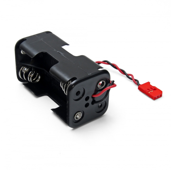 Batterihållare 4-cell med STD kontakt Futaba i gruppen Katalog / Fabrikat / F / Futaba / Tillbehör hos Minicars Hobby Distribution AB (FPEBA0656)