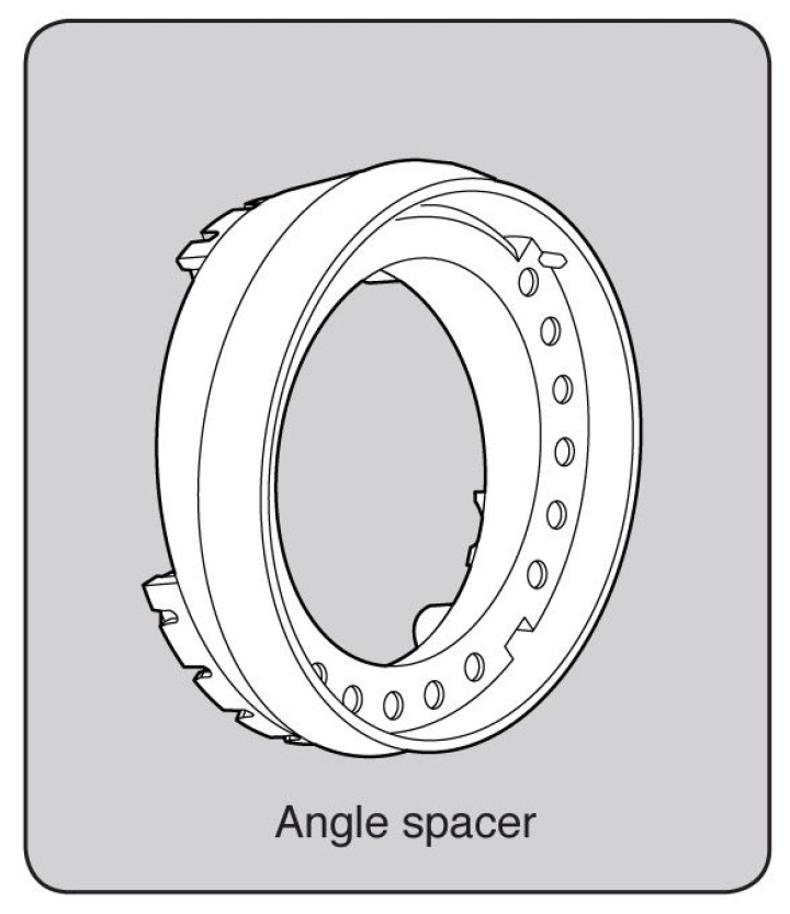 Vinkel Adapter 10 grader T4PV, T4PX, T7PX i gruppen Katalog / Tillbehör & Delar / Sändare hos Minicars Hobby Distribution AB (FPEBB1135)