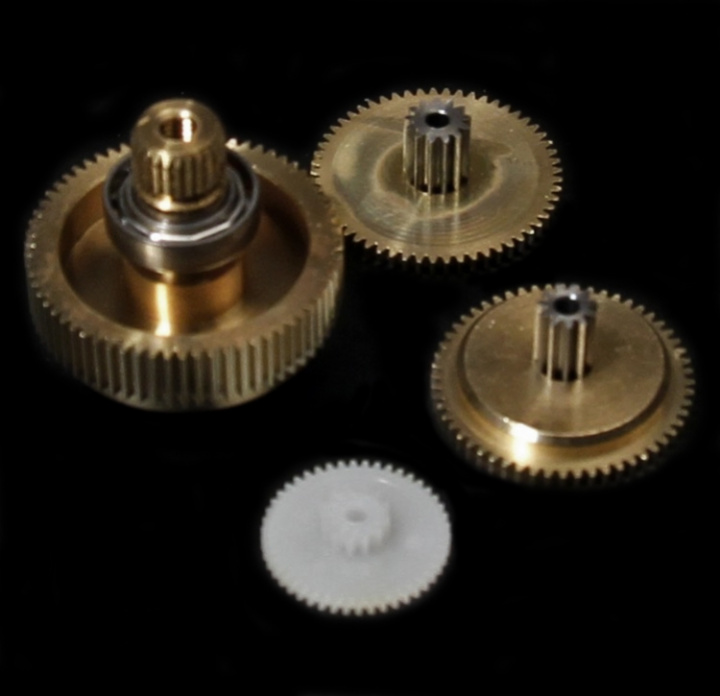 Drevsats S3802 segelservo i gruppen Katalog / Tillbehör & Delar / Servon hos Minicars Hobby Distribution AB (FPEBS3237)