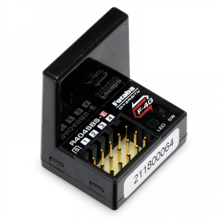 Mottagare R404SBS-E F-4G/SR Diversity (intern) i gruppen Katalog / Fabrikat / F / Futaba / Mottagare hos Minicars Hobby Distribution AB (FPR404SBSE)