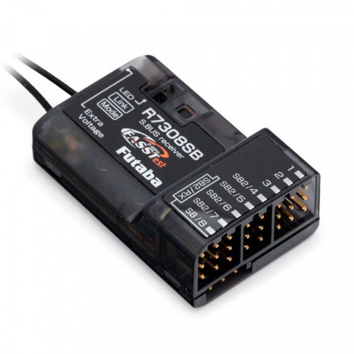 Mottagare R7308SB 8K S.BUS2 FASSTest i gruppen Katalog / Fabrikat / F / Futaba / Mottagare hos Minicars Hobby Distribution AB (FPR7308SB)