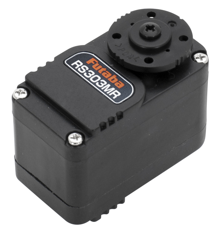 RS303MR Robot servo 6.5kg/cm 0.11s/60gr 4.8-7.4V 35.8x19.5x25mm i gruppen Katalog / Fabrikat / F / Futaba / Servon hos Minicars Hobby Distribution AB (FPRS303MR)