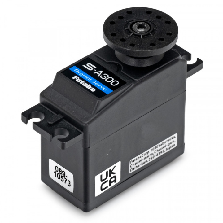 S-A300 Flygservo 11kg 0.17s Metalldrev HV S.BUS2 i gruppen Katalog / Fabrikat / F / Futaba / Servon hos Minicars Hobby Distribution AB (FPS-A300)