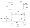 S-C400 Bilservo 8kg 0.08s HV S.BUS
