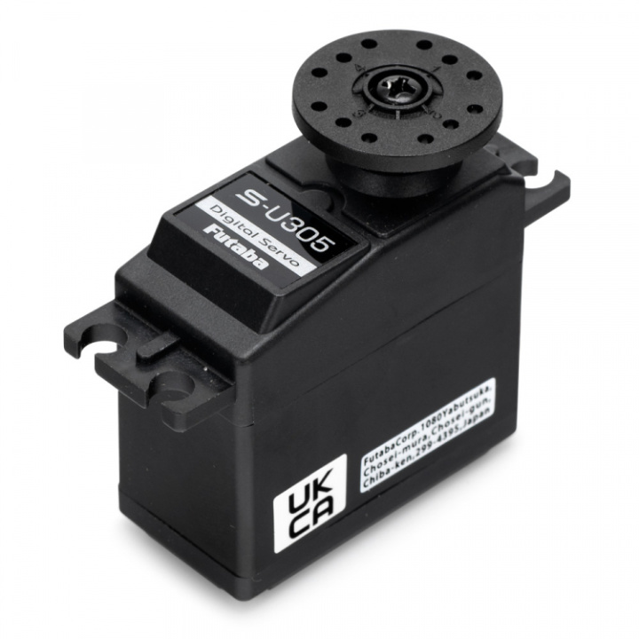 S-U305 Servo Standard 8,9kg/0.20s bulk i gruppen Katalog / Fabrikat / F / Futaba / Servon hos Minicars Hobby Distribution AB (FPS-U305)