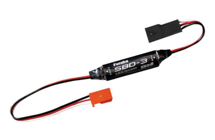 S.Bus Dekoder SBD-3 i gruppen Katalog / Tillbehör & Delar / Servon / S.Bus servon & Tillb. hos Minicars Hobby Distribution AB (FPSBD-3)