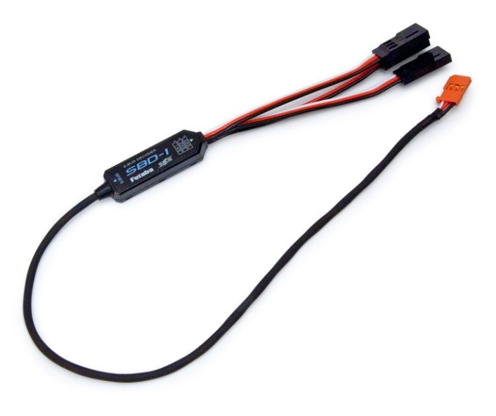 S.BUS Decoder 400mm i gruppen Katalog / Fabrikat / F / Futaba / S.Bus Tillbehör hos Minicars Hobby Distribution AB (FPSBD1-400)
