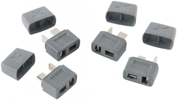 Star Plug T-Kontakt Hona (4)* i gruppen Katalog / Fabrikat / H / Hobbico / Tillbehör hos Minicars Hobby Distribution AB (HCAM4021)