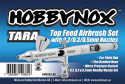TARA Airbrush Top Feed 0.2/0.3/0.5mm 2cc 1.8m Slang