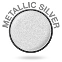 Metallic Silver R/C Racing Spray Färg 150 ml
