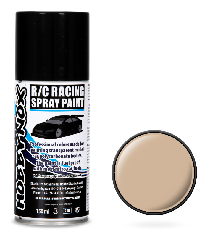 Sand R/C Racing Spray Paint 150 ml in der Gruppe Katalog / Hersteller / H / Hobbynox / Spray Paint RC Car bei Minicars Hobby Distribution AB (HN1601)