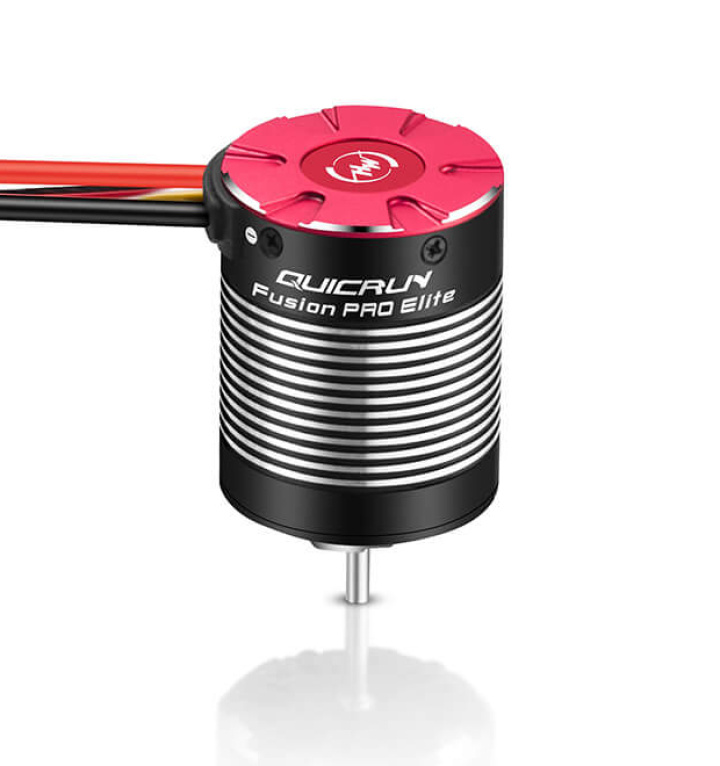 QuicRun Fusion Pro 2300kV w/ Integrated ESC 60A in der Gruppe Katalog / Hersteller / H / Hobbywing / Combo Set bei Minicars Hobby Distribution AB (HW30120500)
