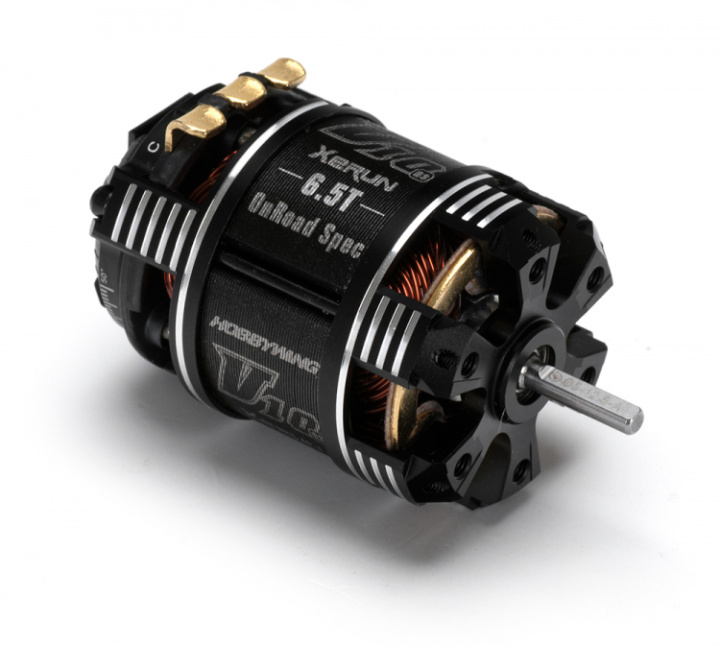 Motor XeRun V10 6.5T On-Road Spec Black G3 i gruppen Katalog / Fabrikat / H / Hobbywing / Elmotorer Bil hos Minicars Hobby Distribution AB (HW30401123)