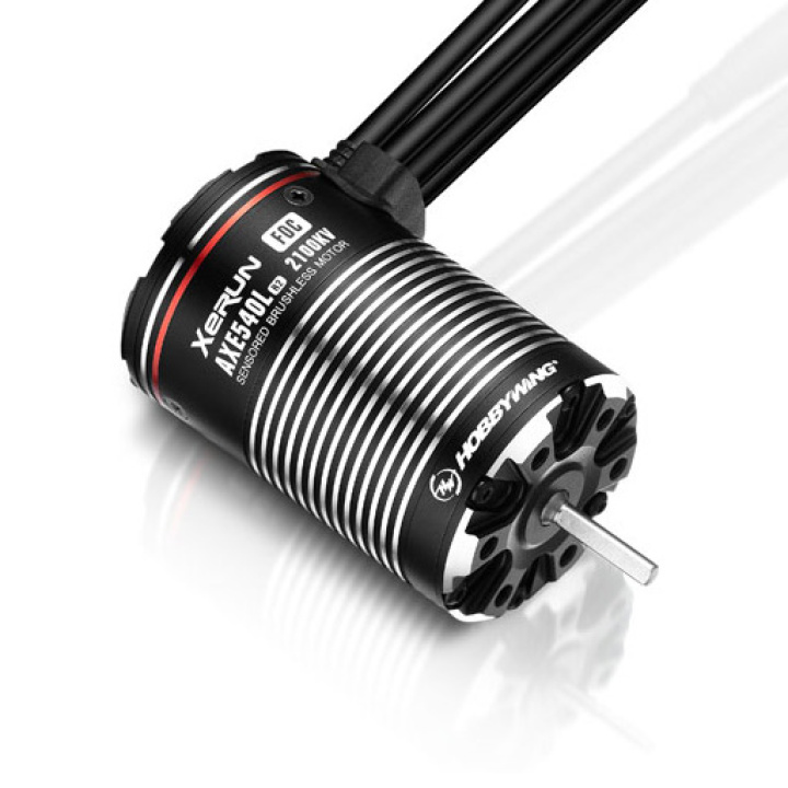 Motor XeRun AXE540L R2 2100kV FOC* i gruppen Katalog / Fabrikat / H / Hobbywing / Elmotorer Bil hos Minicars Hobby Distribution AB (HW30401254)