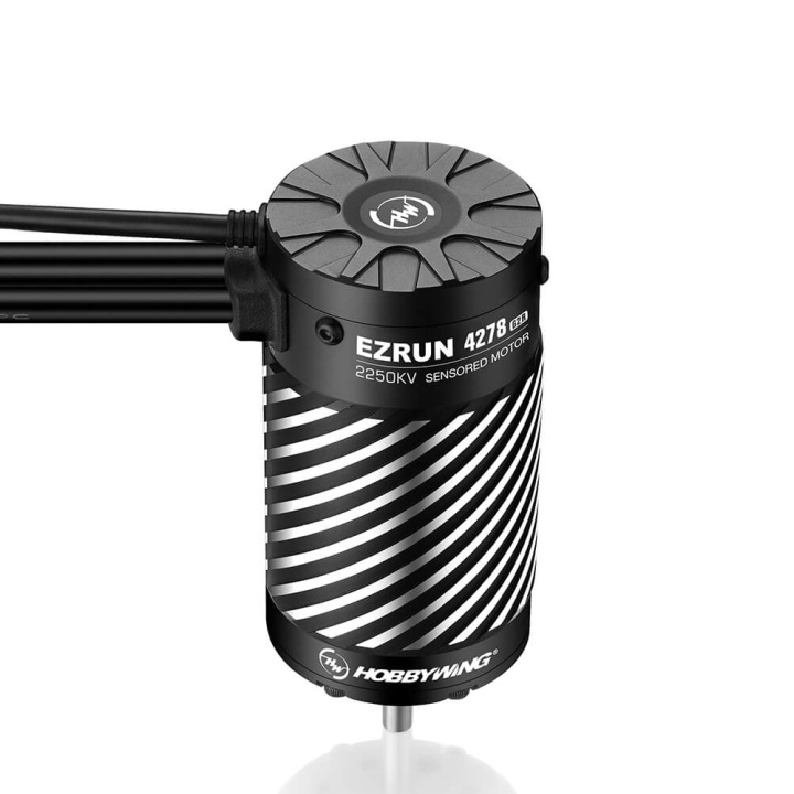 Motor EzRun 4278SD 2250kV G2R Sensorbaserad 5mm 1/10-1/8 i gruppen Katalog / Fabrikat / H / Hobbywing / Elmotorer Bil hos Minicars Hobby Distribution AB (HW30402141)